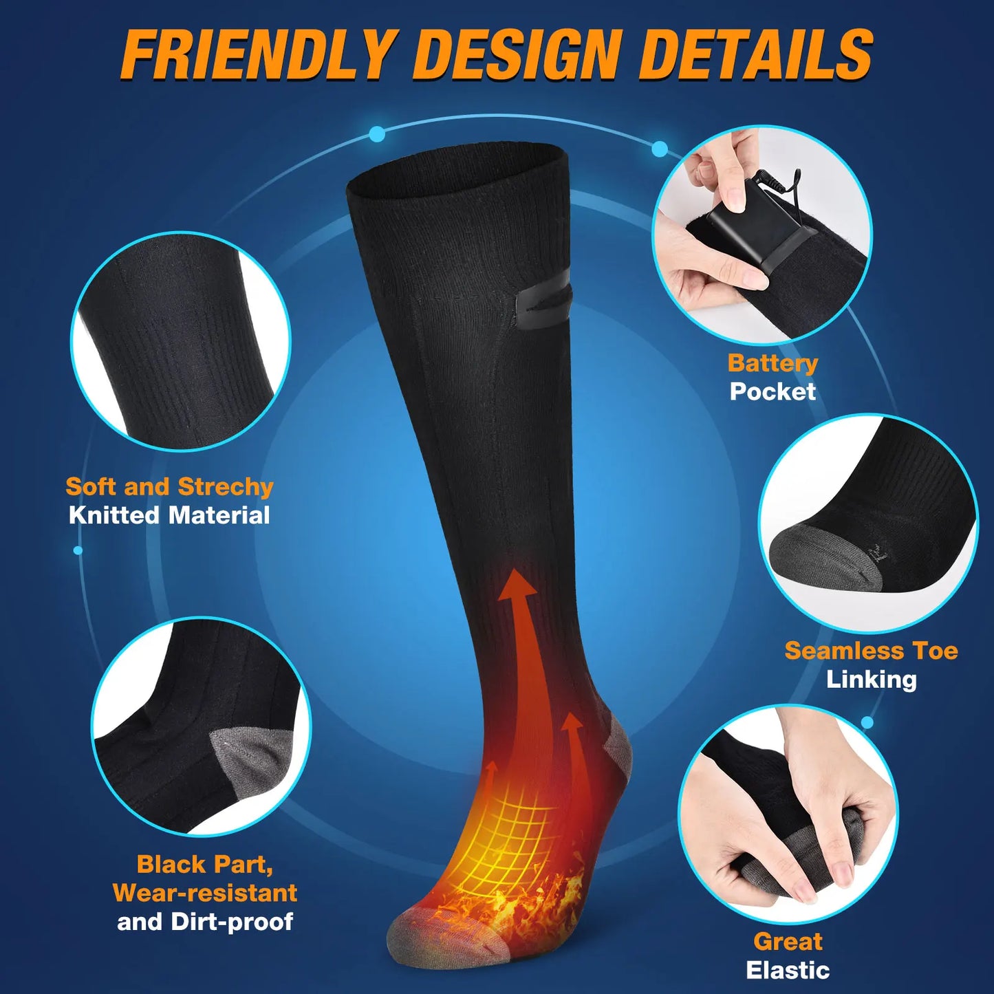 HeatGuard™ Thermal Socks for Cold Weather