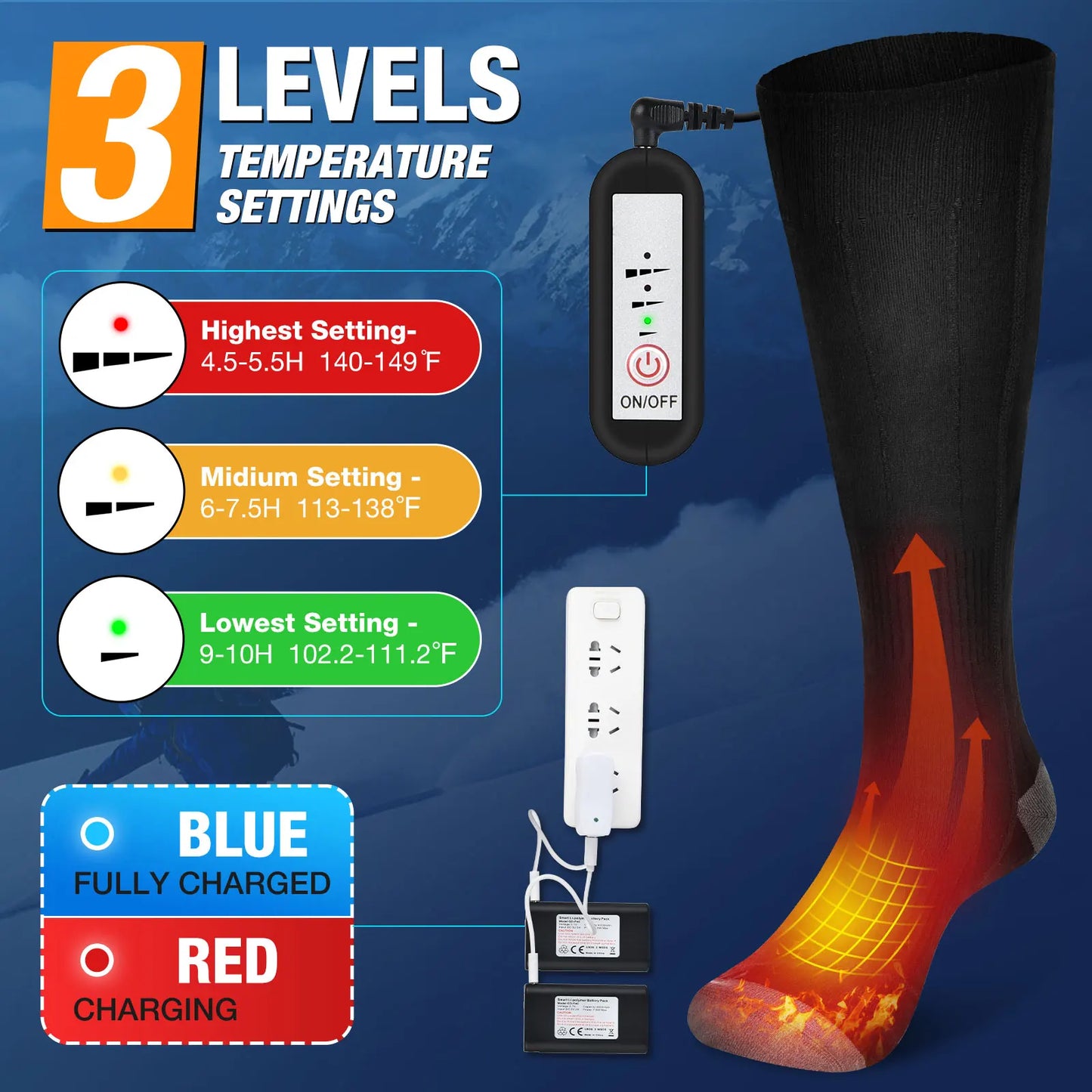 HeatGuard™ Thermal Socks for Cold Weather